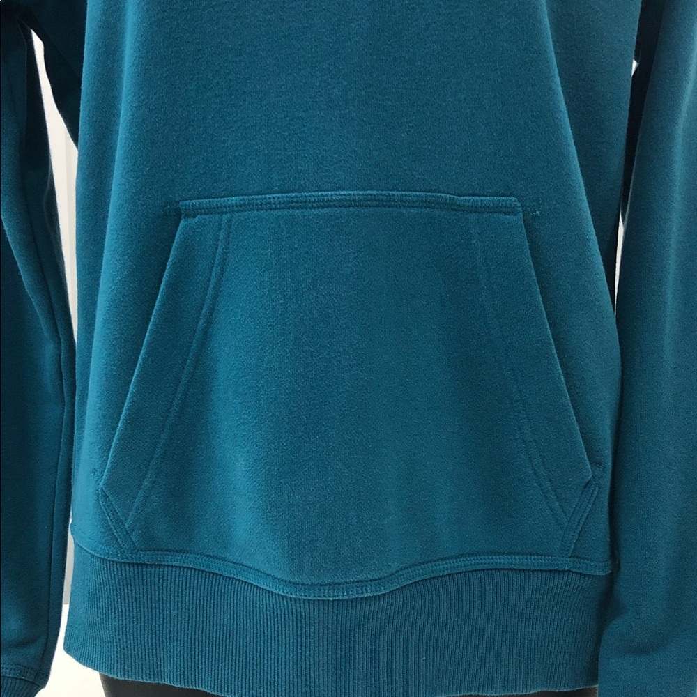 Adidas Women’s Pullover Hoodie - Teal w/ Pink/Lt Blue Logo - Size Small - Picture 4 of 15